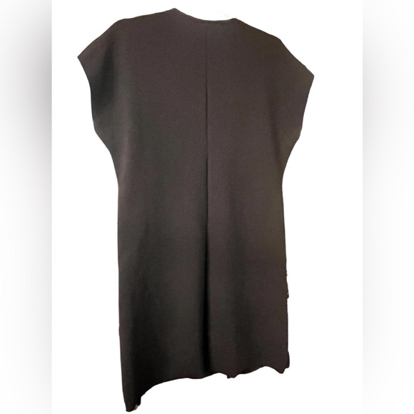 Zara Women's Geometric Tunic Dress
Metallic Gold Print Shift Tribal Raw Hem - Picture 2 of 5